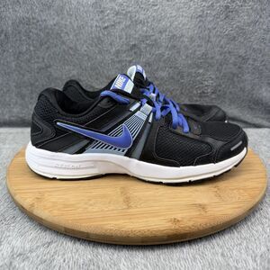 Nike Shoes Womens Size 8.5 Black Blue Mesh Running Training Sneakers 580427-003